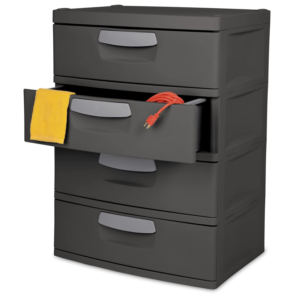 4 Drawer Plastic Unit G9313