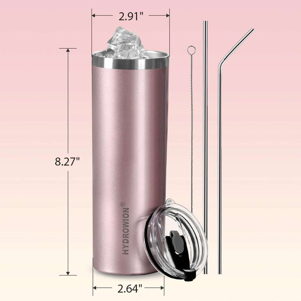 20 oz Insulated Tumbler with Straw Lid R1474