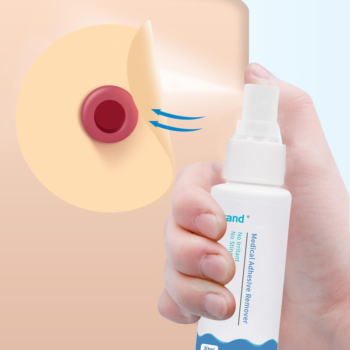 2oz Alcohol Free Sting Free Medical Adhesive Remover Spray A28228