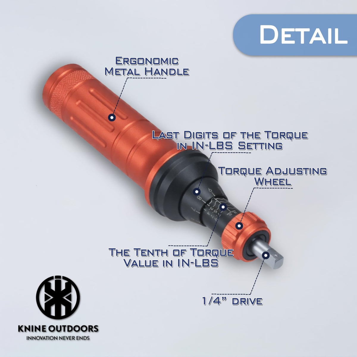 Torque Screwdriver Wrench Driver Set 10-80 Inch Pounds 20 Steel Bits O9065