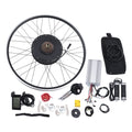 48V 1500W 700C Rear Wheel Electric Bike Conversion Kit with LCD Display A40969