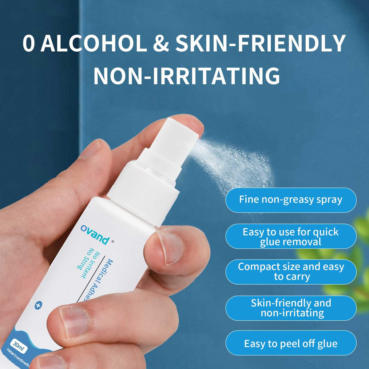 2oz Alcohol Free Sting Free Medical Adhesive Remover Spray A28228