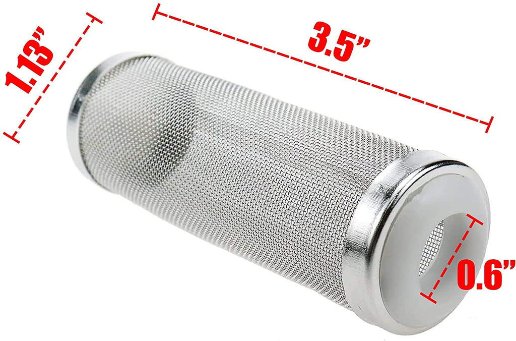 16mm Stainless Aquarium Filter Intake Cover U14564
