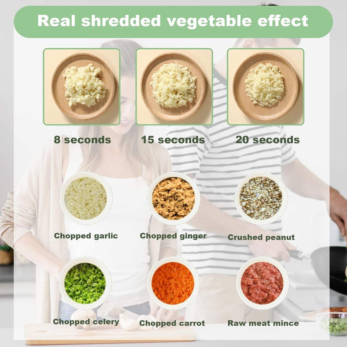 Portable Wireless Electric Vegetable Chopper O1576