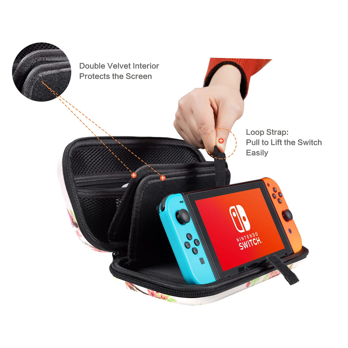 Switch Case with 16 Game Card Slot L798
