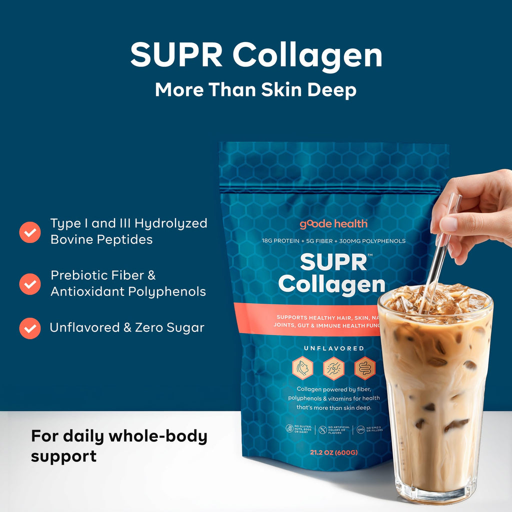 Unflavored Hydrolyzed Collagen Peptides Powder E559