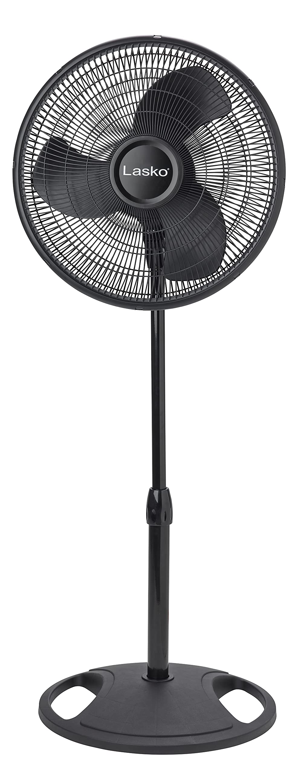 16-inch 3-Speed Oscillating Floor Fan with Adjustable Height S3696