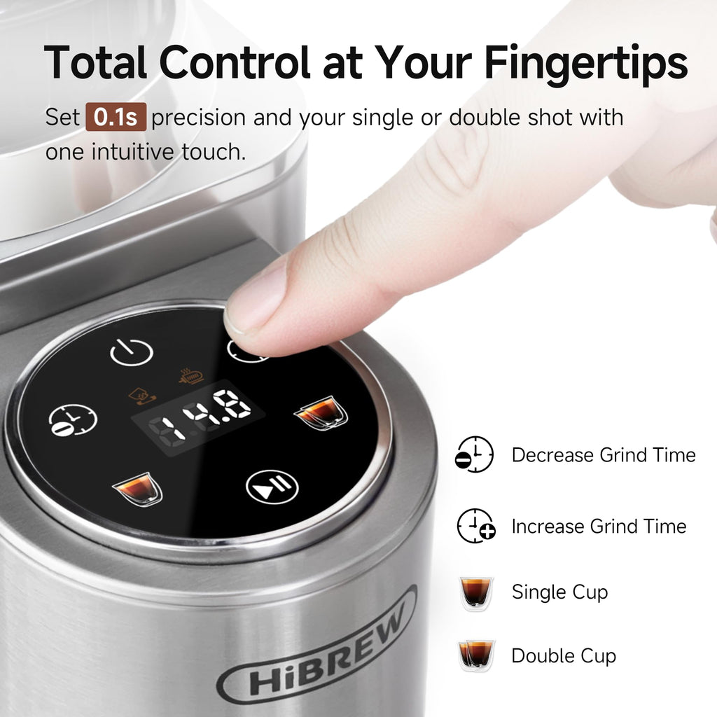 Electric Coffee Grinder with 48 Grind Settings Q623