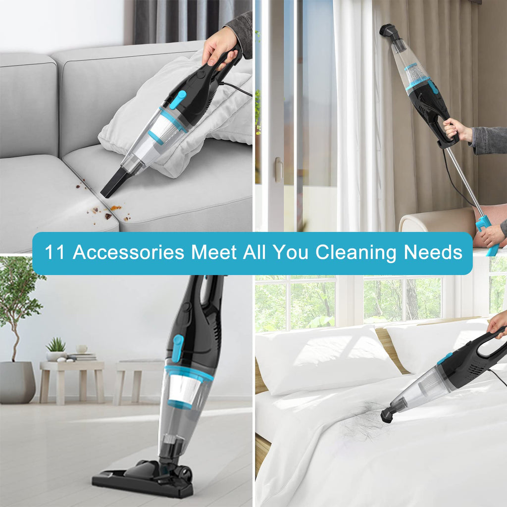 Corded 15KPa Bagless Stick Vacuum Cleaner F966