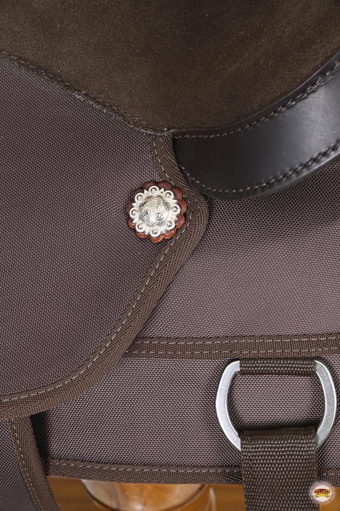 Brown Leather Western Horse Saddle R67983