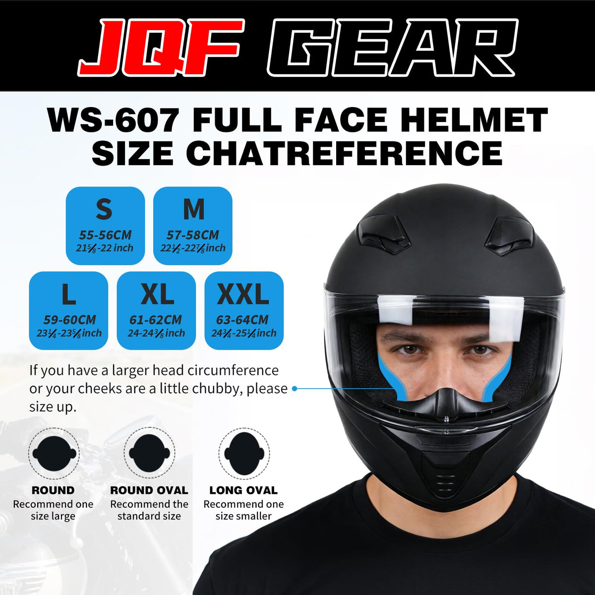 Full Face Motorcycle Helmet DOT Approved O30594