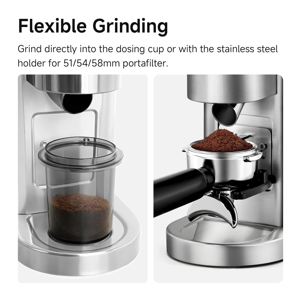 Electric Coffee Grinder with 48 Grind Settings Q623