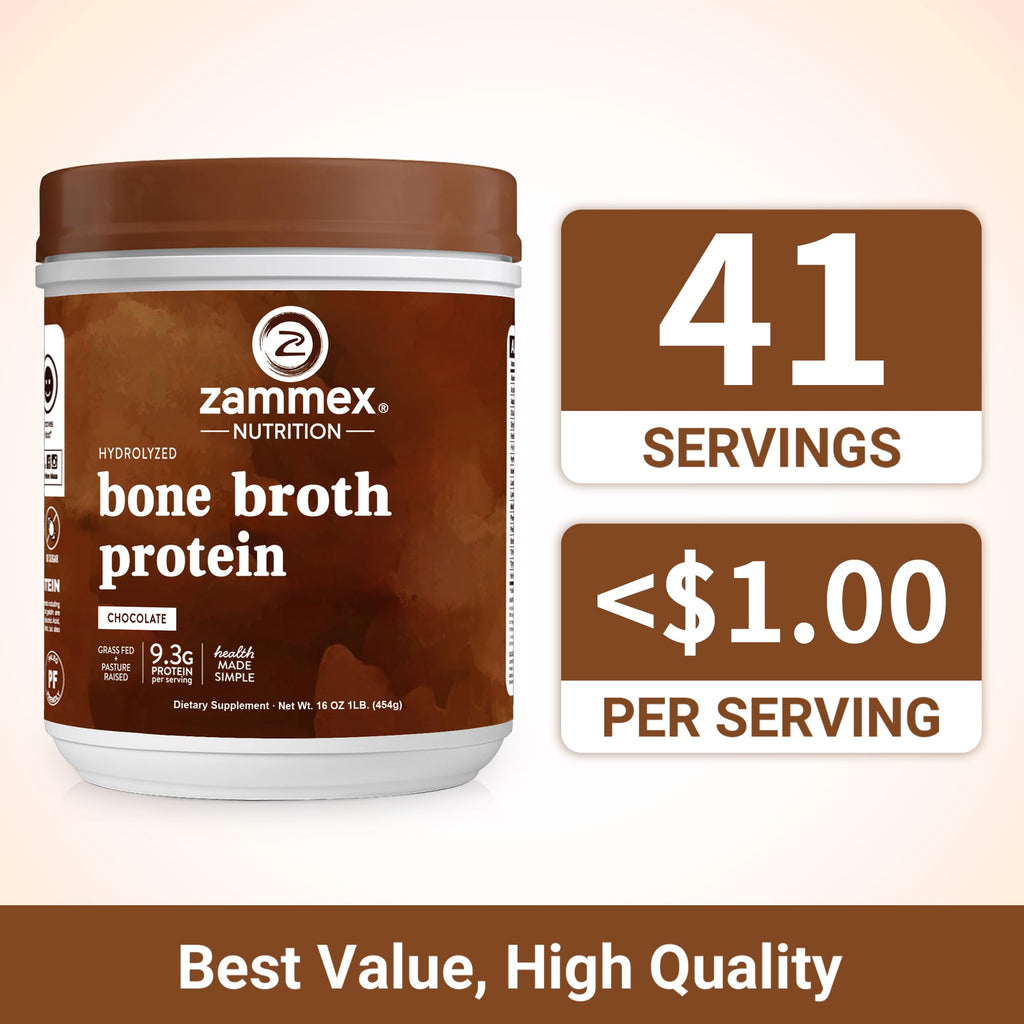 Bone Broth Protein Powder Hot Chocolate Cocoa G9733