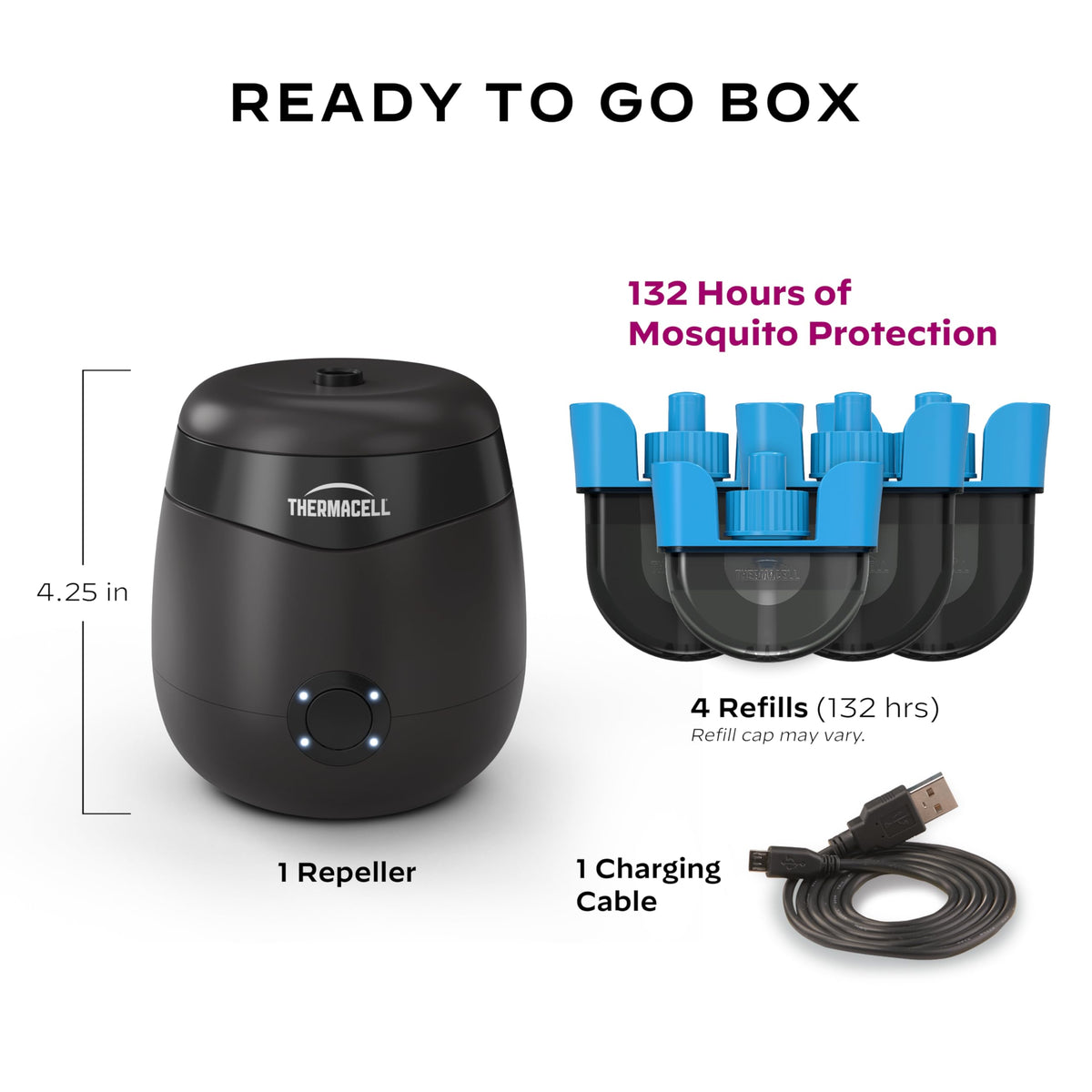 Rechargeable Mosquito Repeller with 12-Hour Refill K726