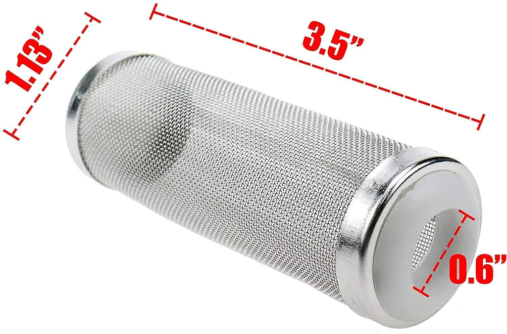 16mm Stainless Aquarium Filter Intake Cover U14564