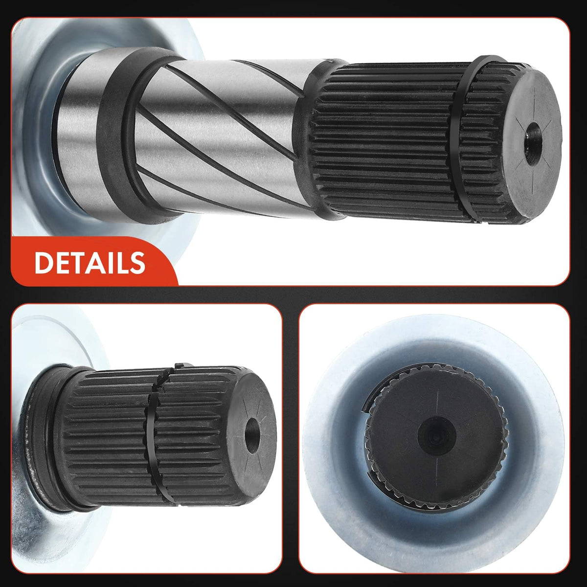 Front Left Driver Side CV Intermediate Shaft X6793