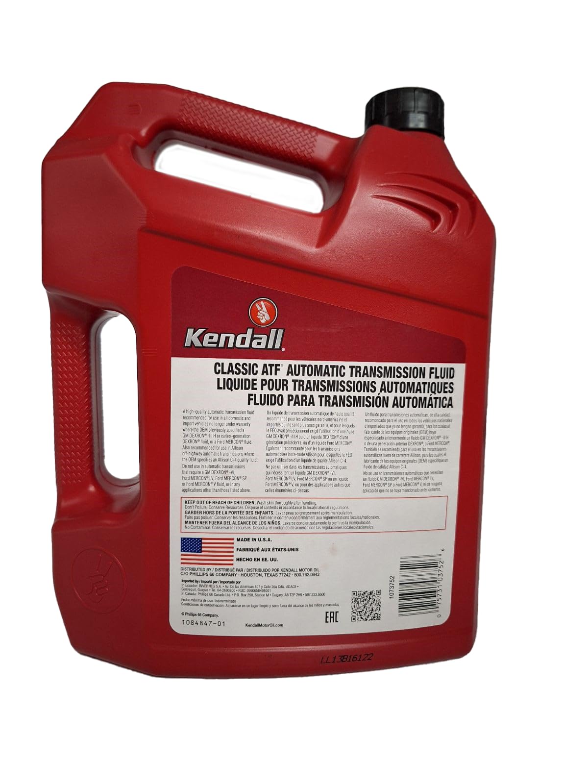 Transmission Fluid 1 Gallon Bottle Z3550