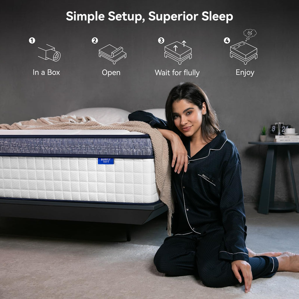 10 inch Cooling Hybrid Full Size Mattress D76440