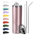 20 oz Insulated Tumbler with Straw Lid R1474