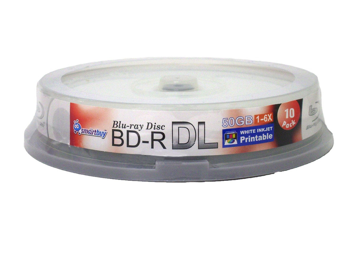 20-disc 50gb 6X Bd-r Dl White Inkjet Hub Printable Blank Disc A5791