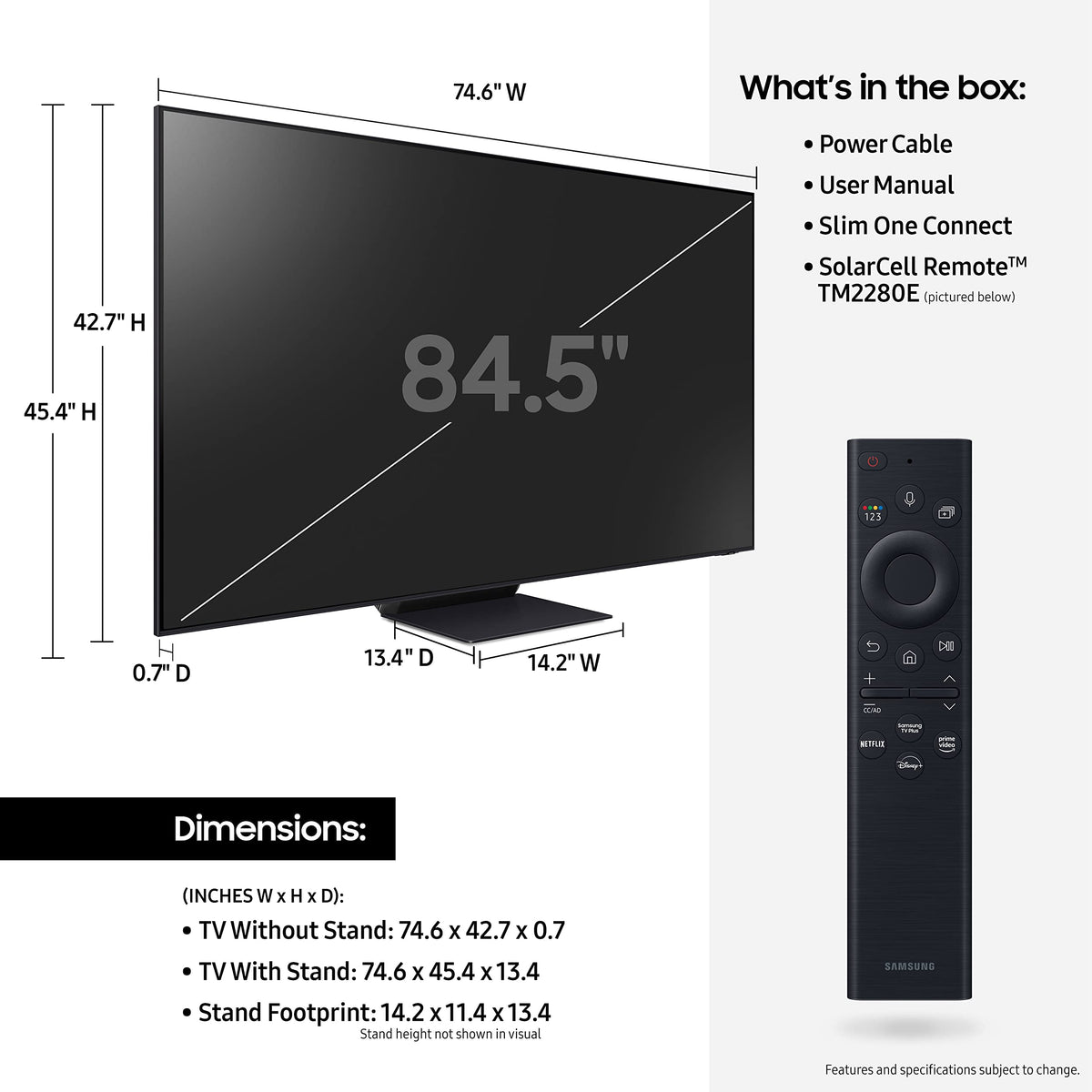 85-Inch Neo QLED 4K Smart TV F4417