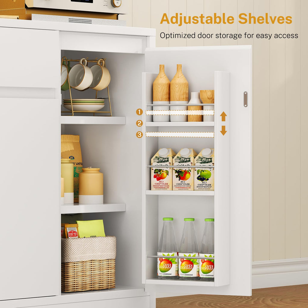 Pantry Cabinet with Charging Station X166