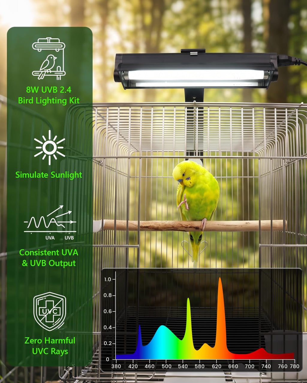8W Bird Lamp H7879