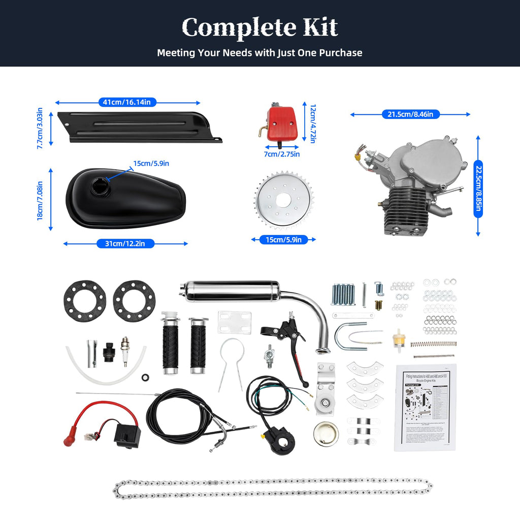 2 Stroke 100cc Bicycle Engine Kit M425