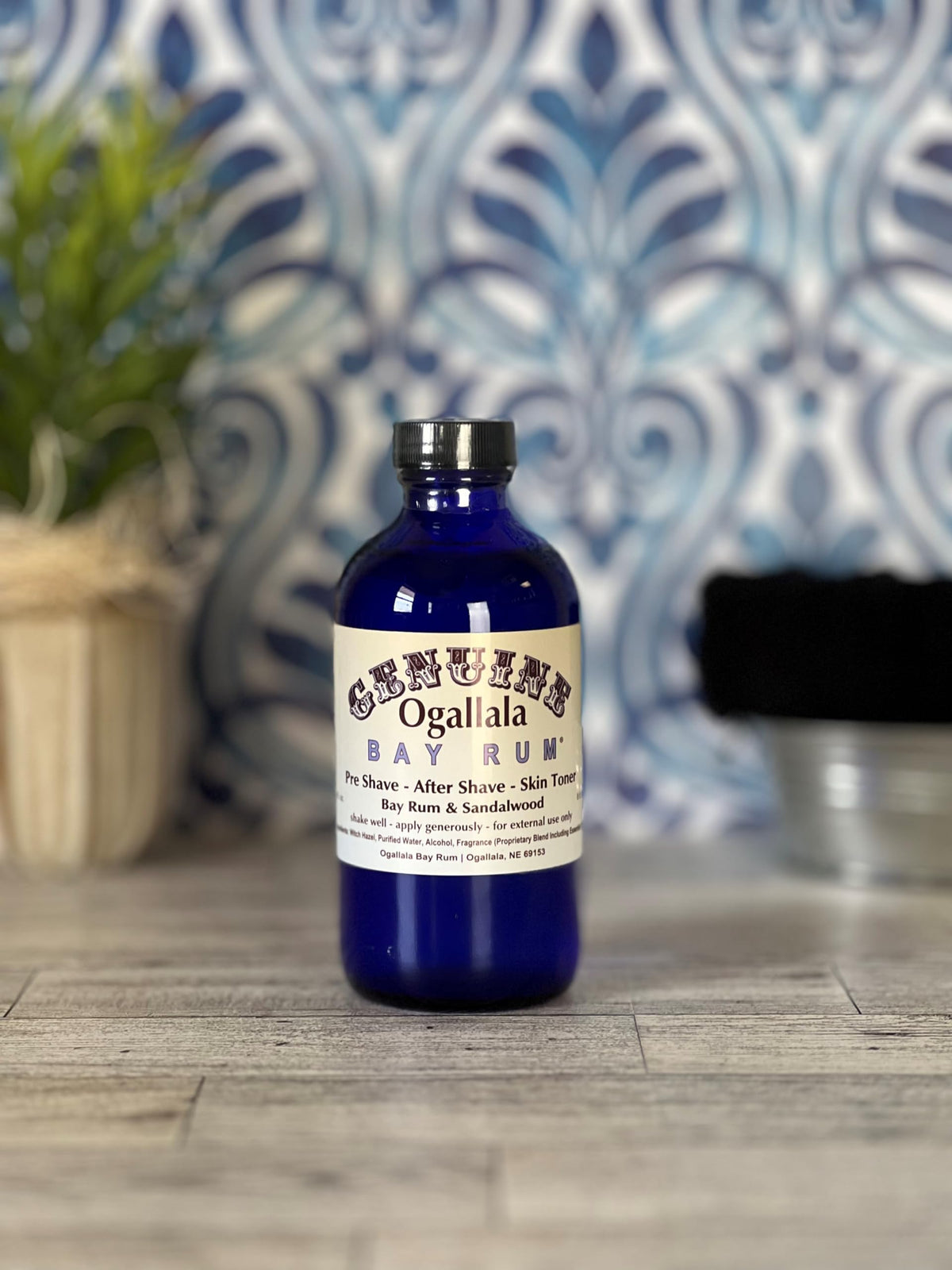 8 oz Bay Rum & Sandalwood Aftershave Y894922
