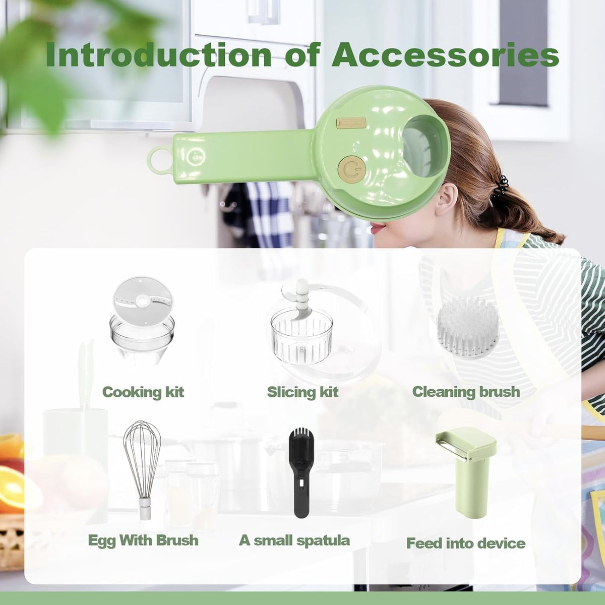 Portable Wireless Electric Vegetable Chopper O1576