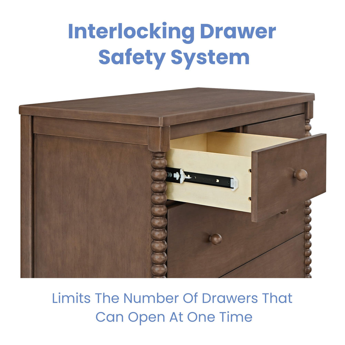 4 Drawer Dresser with Changing Top W695159