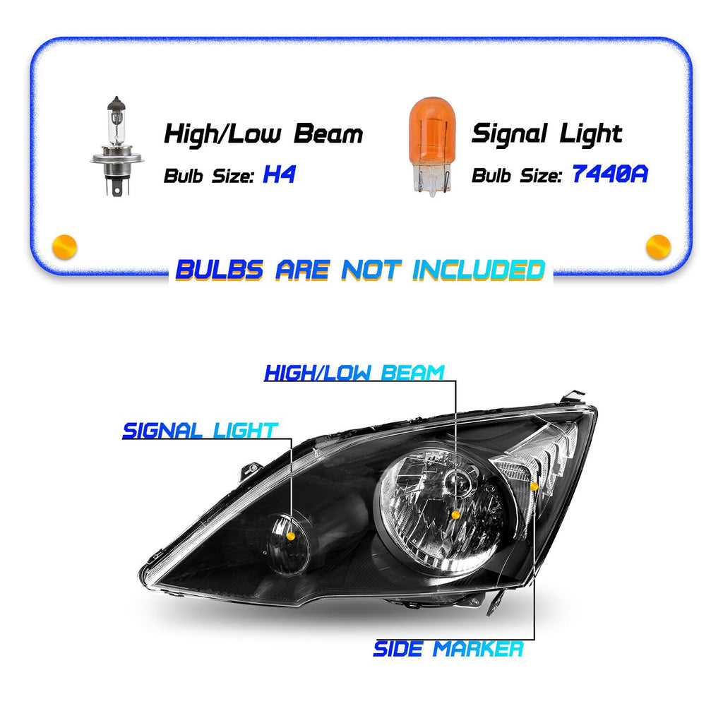 Halogen Headlight Assembly A517