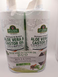 Aloe Vera & Castor Oil Shampoo and Conditioner Set B5419