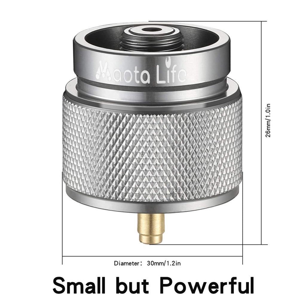Camping Stove Gas Converter with 16 oz Tank I63850