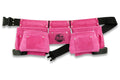Pink 8 Pocket Suede Leather Tool Belt K1561