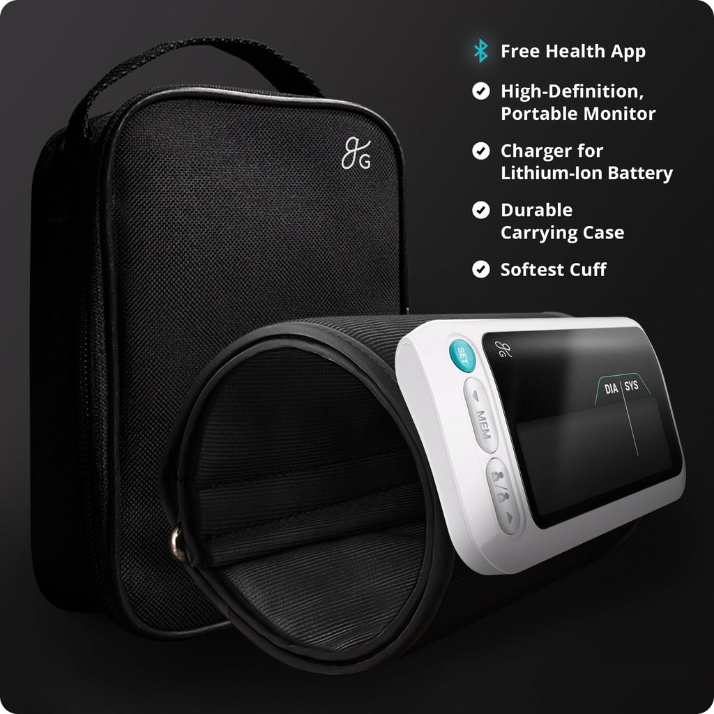 Bluetooth Blood Pressure Monitor with Upper Arm Cuff C352