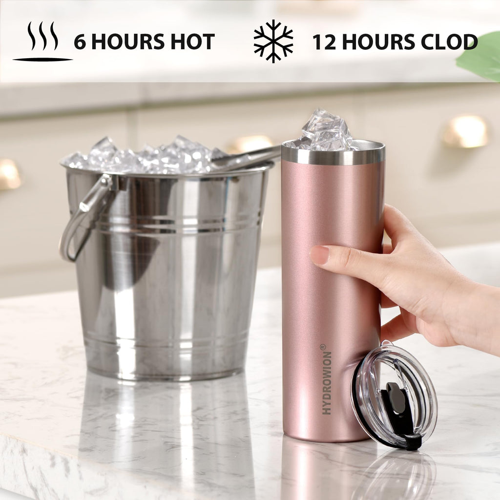 20 oz Insulated Tumbler with Straw Lid R1474