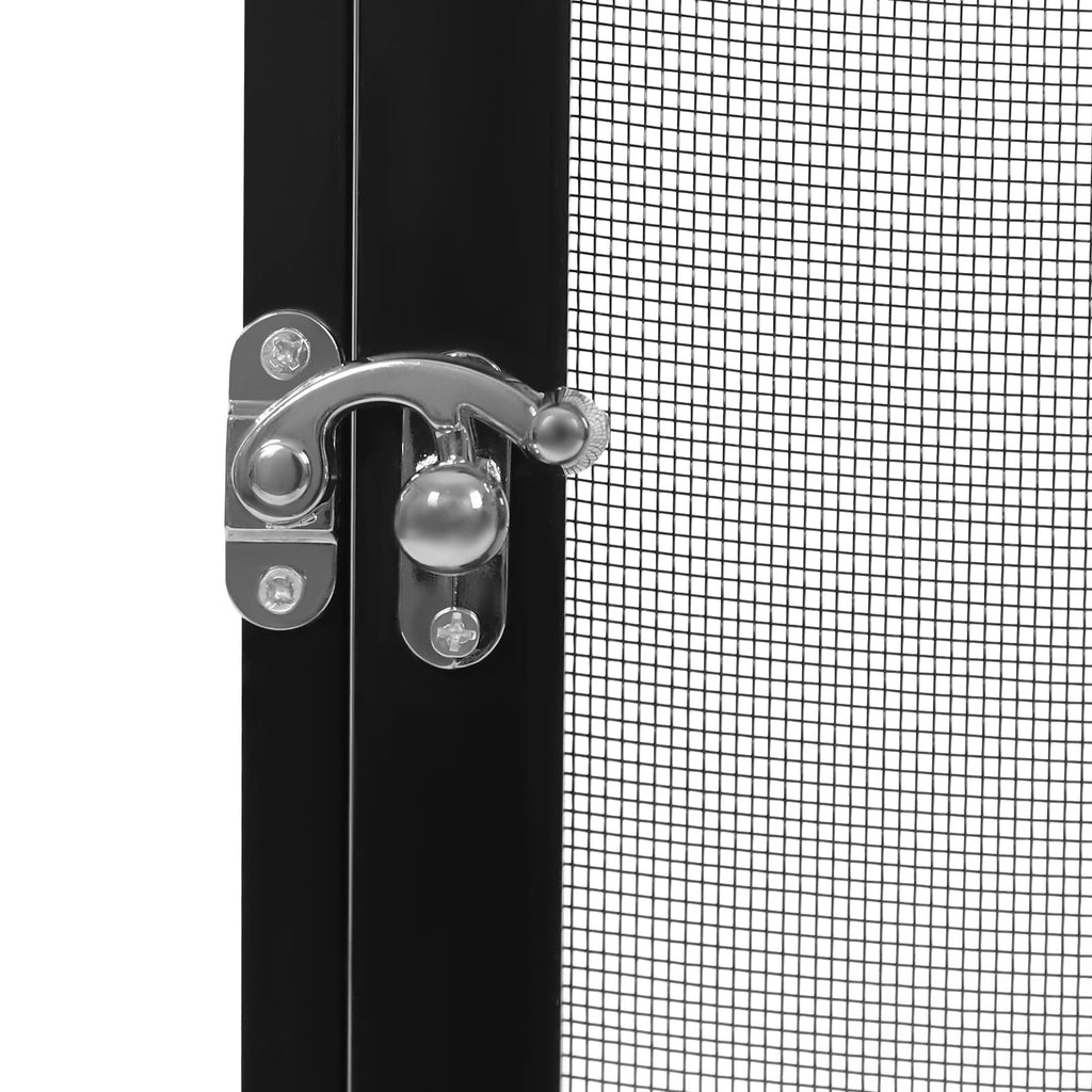 17.7"x17.7"x31.5" Foldable Aluminum Alloy Mesh Reptile Terrarium D101235