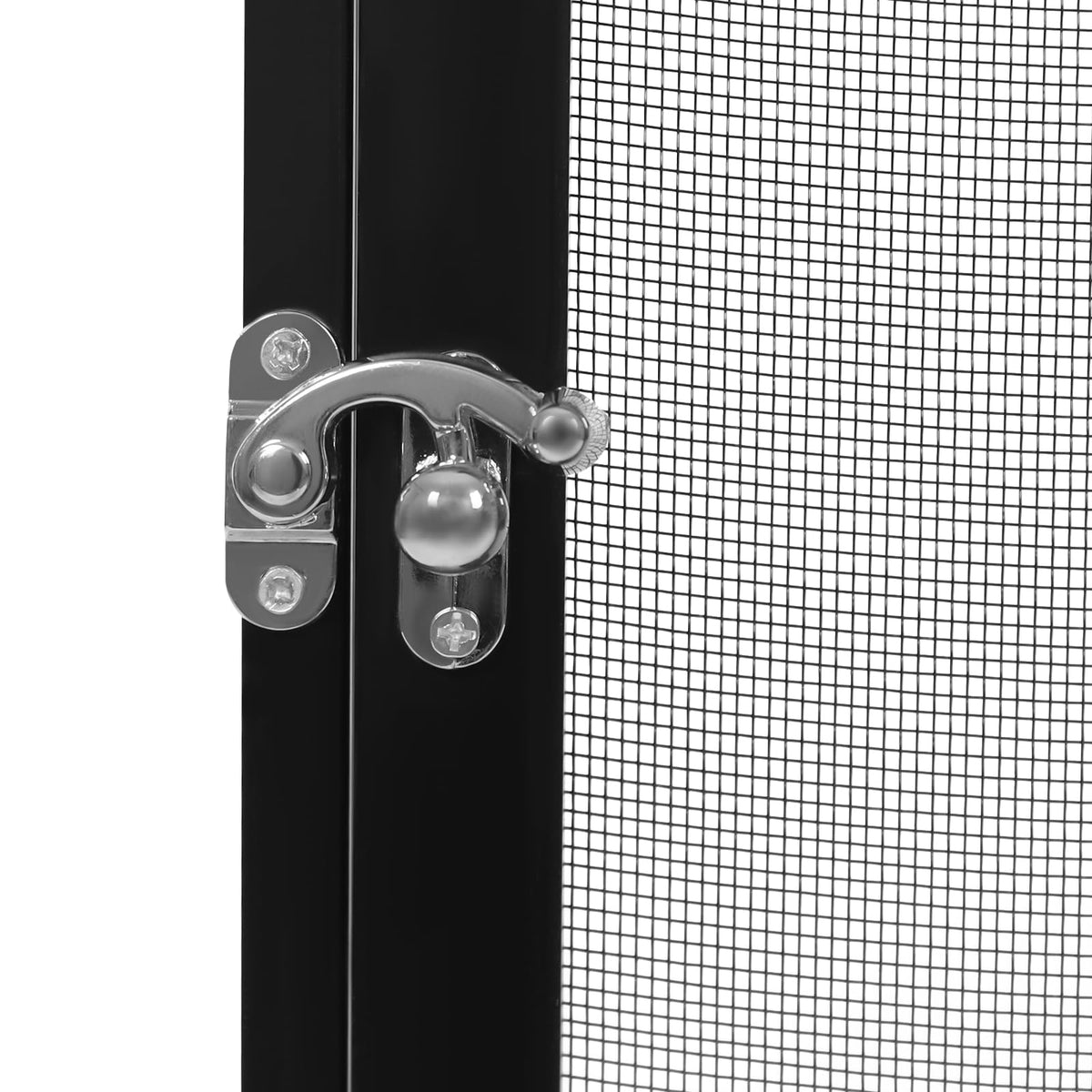17.7"x17.7"x31.5" Foldable Aluminum Alloy Mesh Reptile Terrarium D101235