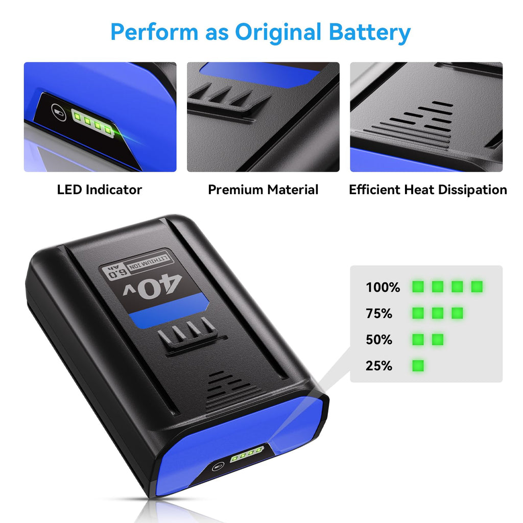 40V Replacement Battery J86299