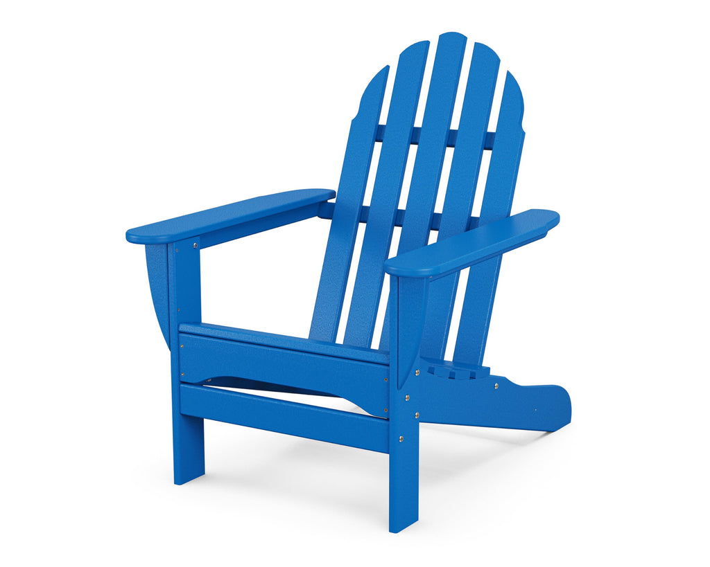 Pacific Blue Outdoor Adirondack Chair V95415