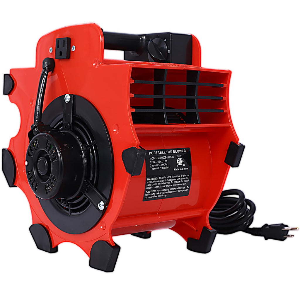 3-Speed Portable Floor Air Mover H8179