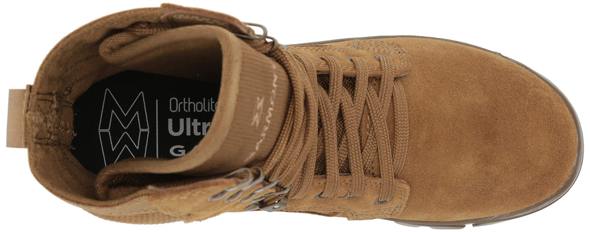 Coyote Suede Combat Boots A185