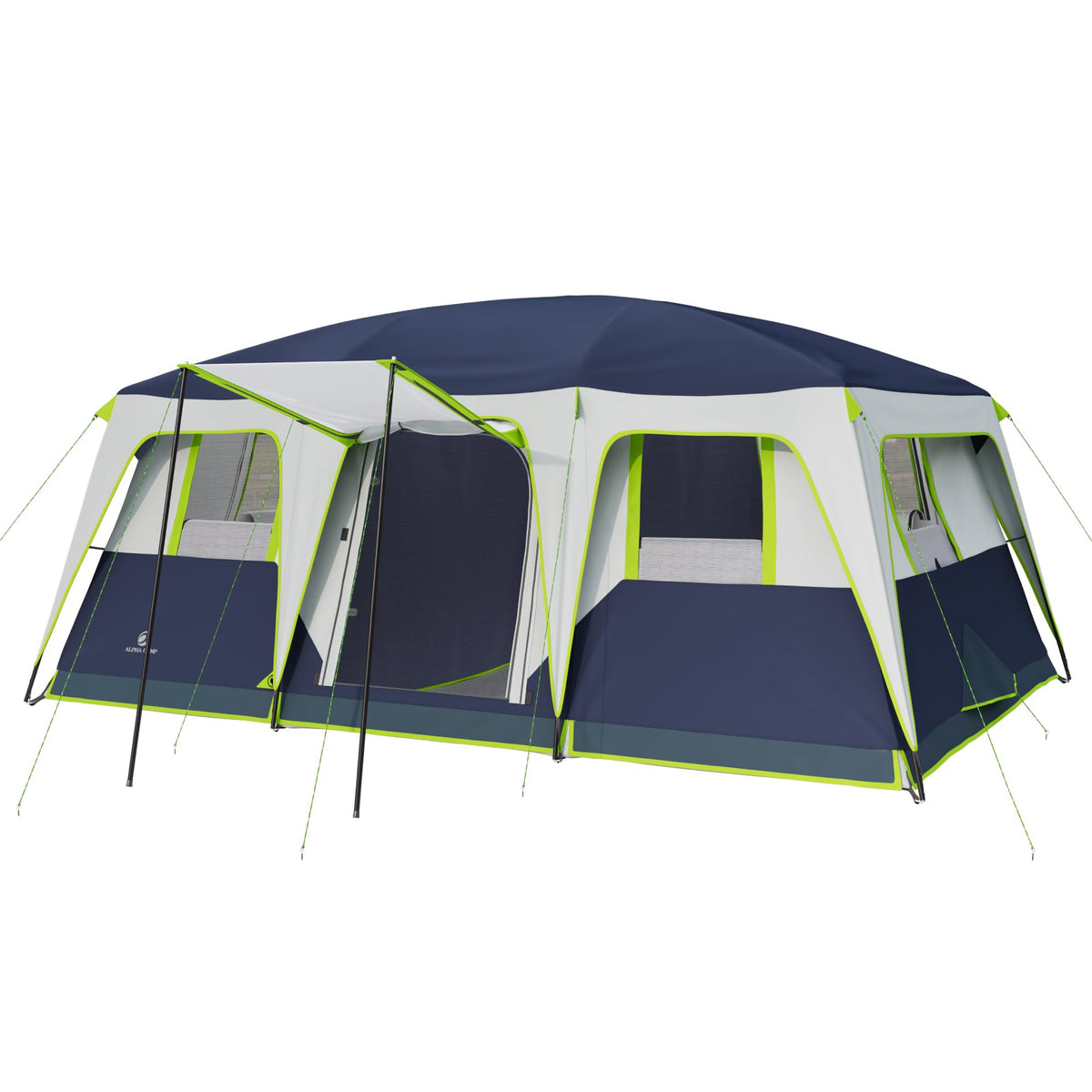 12 Person Camping Tent with Shade Canopy O525