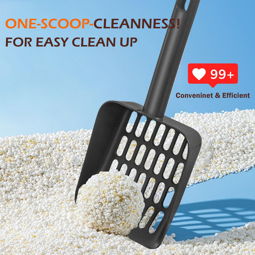2 in 1 Cat Litter Scoop with Holder Stand Y203