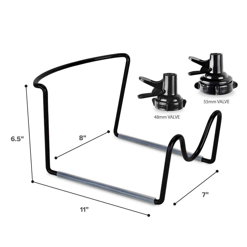 3-5 Gallon Water Jug Stand and 2 Dispenser Valves S476270