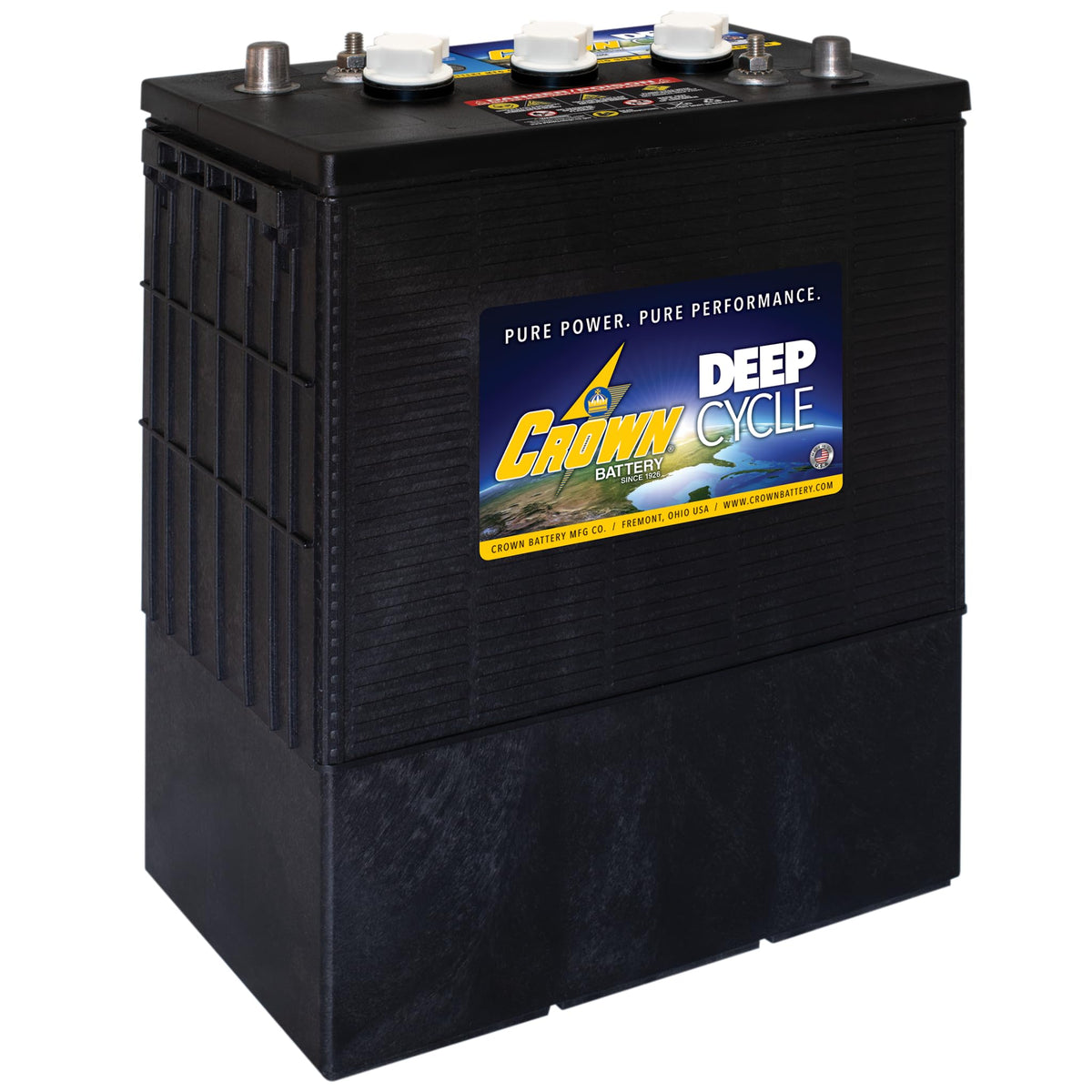 6V 370Ah Deep Cycle Flooded Lead Acid Battery Pack of 4 F166