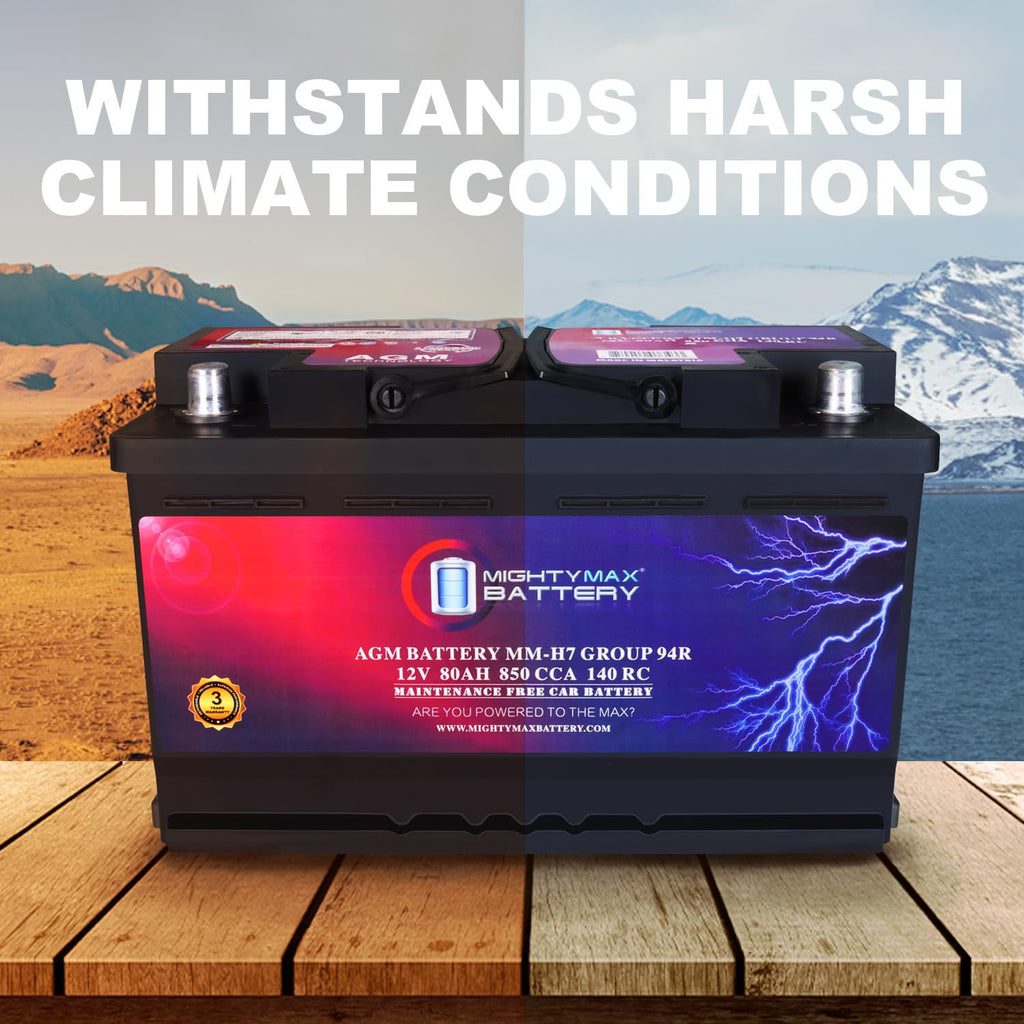 12V 80AH 850 CCA Replacement Battery C592