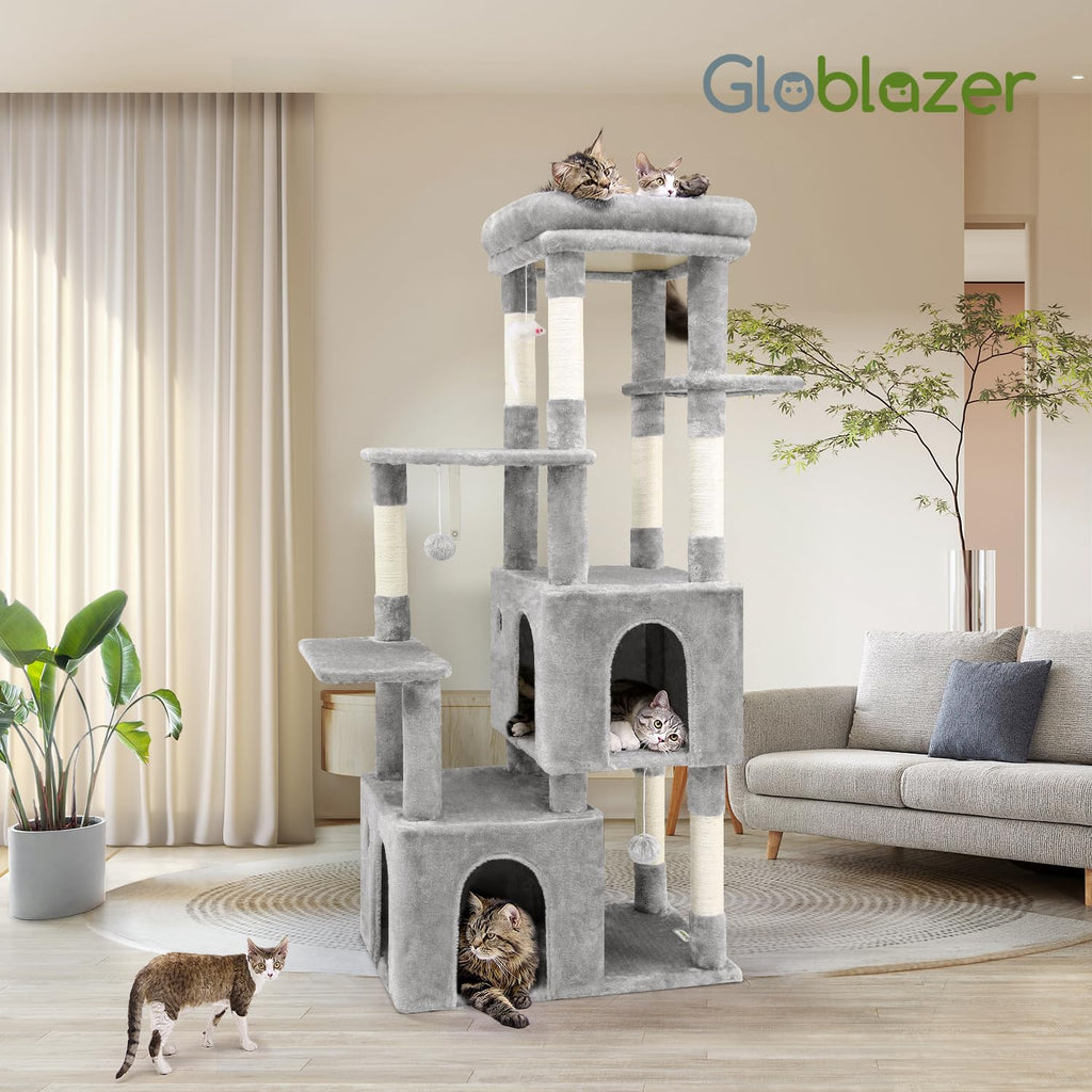 Light Grey Cat Tree N910645
