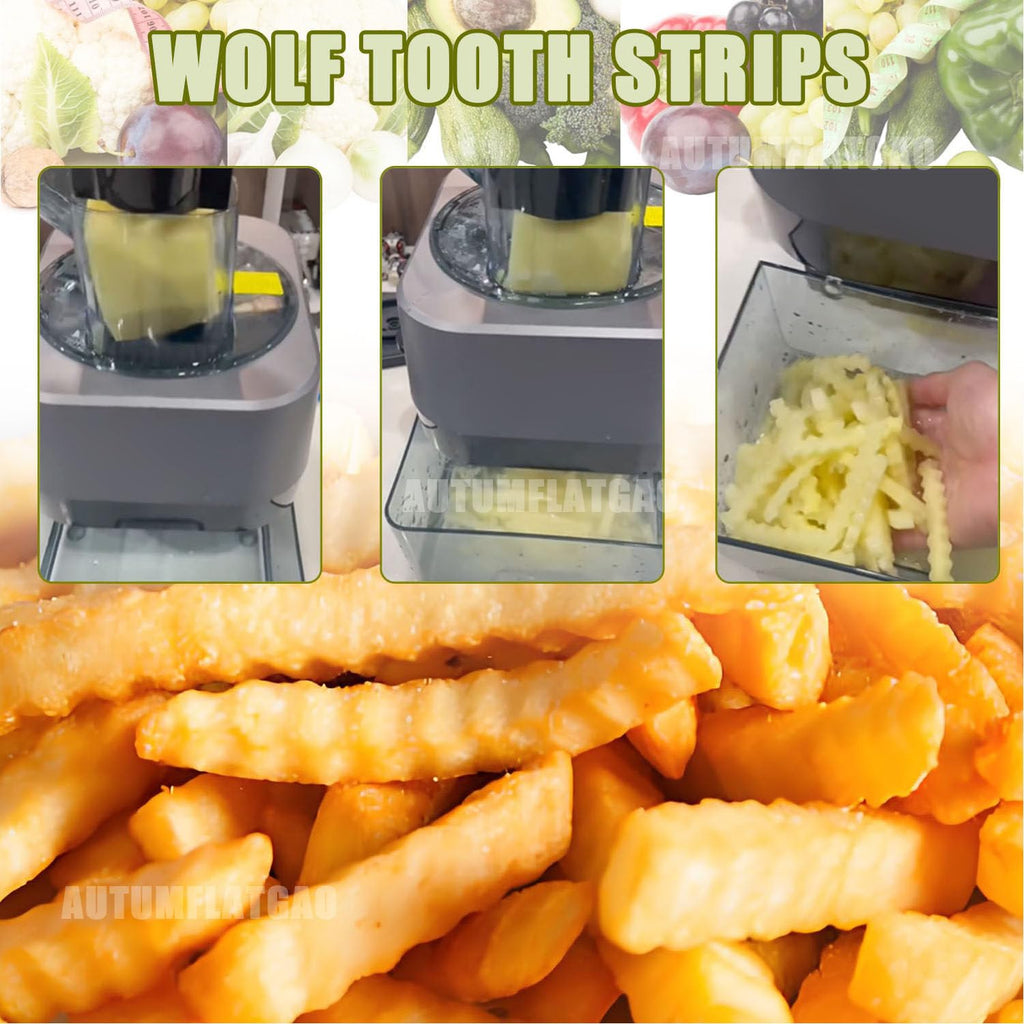 4 in 1 Electric Vegetable Chopper with 4 Stainless Steel Blades F329279